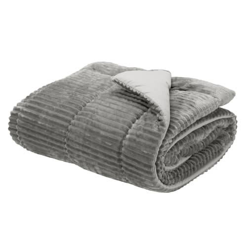 Juego de sábanas de algodón 50% estampado de rayas 90 x 190/200 cm  Essential