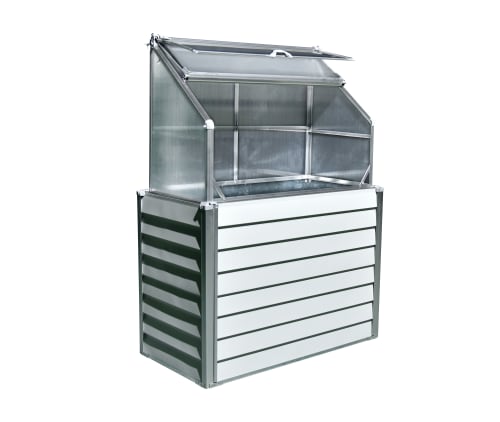 Mini Serra Da Balcone Outsunny - 99x71x60cm In Plastica E Acciaio Con Zip - Foto 9