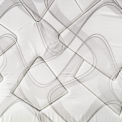 Colchón ensacado 32cm, canapé abatible blanco, 2 almohadas, 135x190 PACK  SATURN