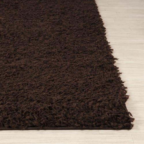 Tappeto Shaggy Tinta Unita Chic Beige Scuro 100x200 LILLY