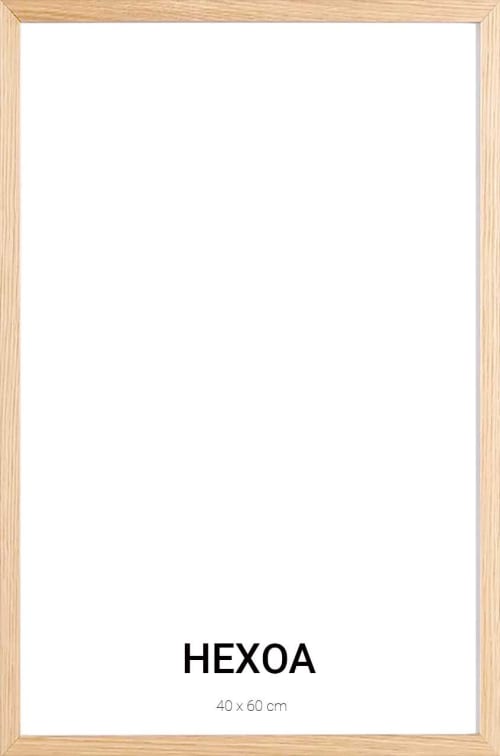 Marco de cuadro de roble, 13x18 - Marco de madera de roble 13x18 - D