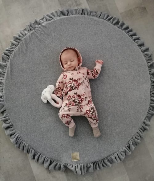 Tapis pour bébé en polyuréthane dessin réversible gris 140 x 200 TAPIS  PRETTIER PLAY RUGS