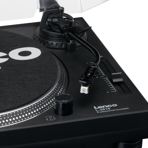 Lenco - Platine vinyle à entraînement direct avec encodage USB/PC