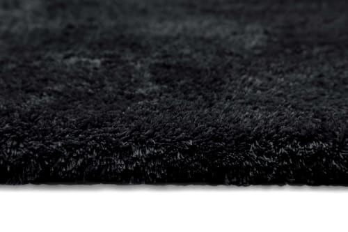 Alfombrilla de baño en microfibra, antideslizante, negro 55x65 PORTO  AZZURRO