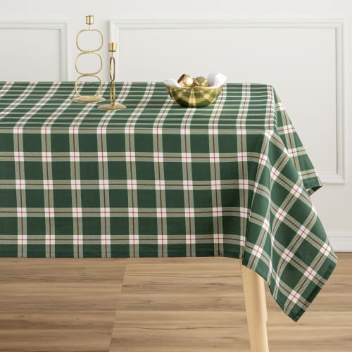 Nappe Cm 140x140 Vert Coton Vert