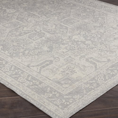 Tapis intérieur et extérieur - gris 120x170cm - KELLY - a