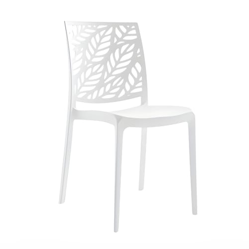 Set di 6 sedie in policarbonato trasparenti ASHLEY