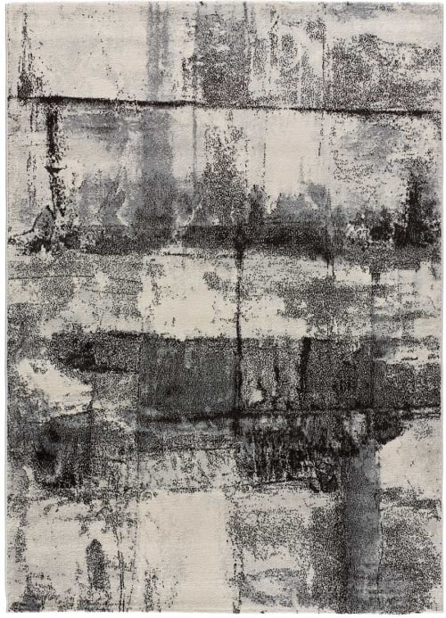 Tapis abstrait en gris, 160X230 cm EDEL