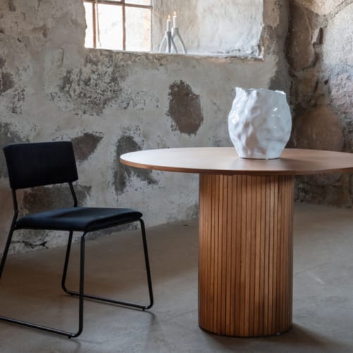 Table à manger ronde en bois ø120cm - MATI