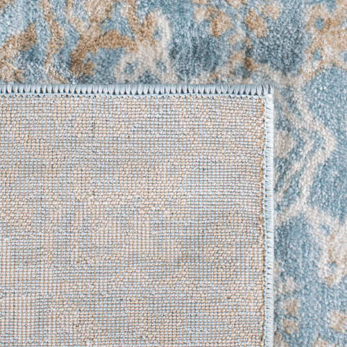 Tappeto vintage in viscosa beige, 120X170 cm DIHYA