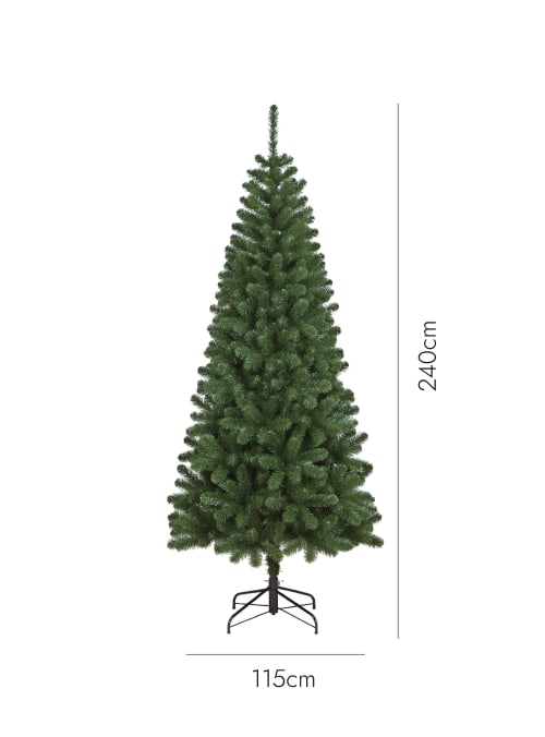 Albero di Natale artificiale H 240 cm EDIMBURGO II