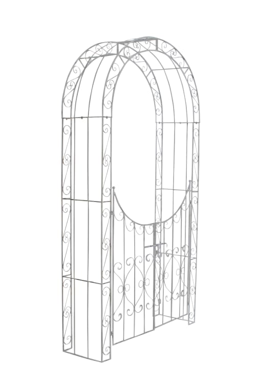 Arco da giardino Dimarus bianco antico