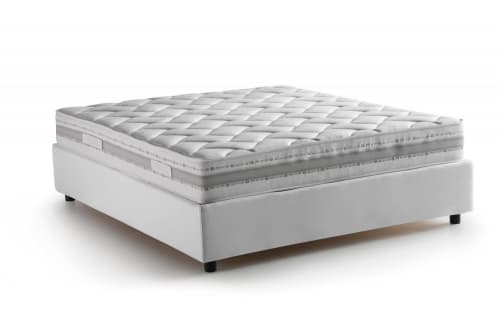 Le lit coffre blanc TEMMA 140x200 : un gain de place assuré