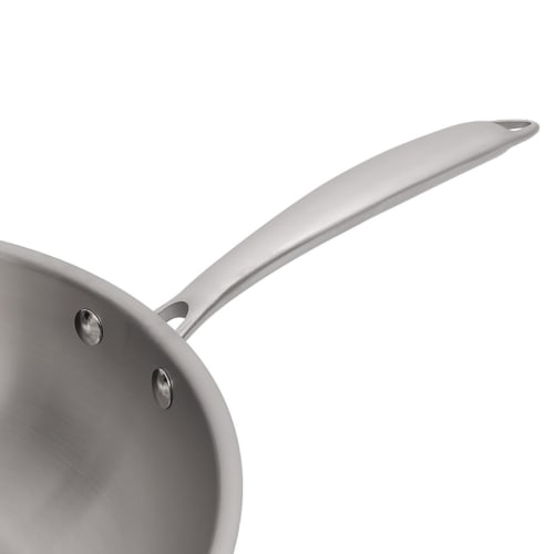 Poêle en acier inoxydable ø24cm - compatible induction inox Menastyl