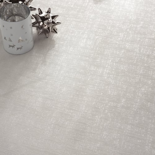 Tovaglia jacquard antimacchia con motivo natale bianco 150x200 cm  COLLECTION DE NOËL JACQUARD