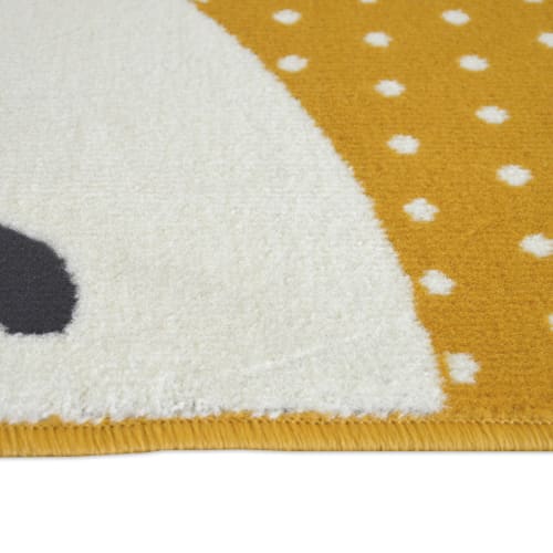 Tappeto cameretta bambini coniglietti giallo cm.120x170 | Maisons du Monde