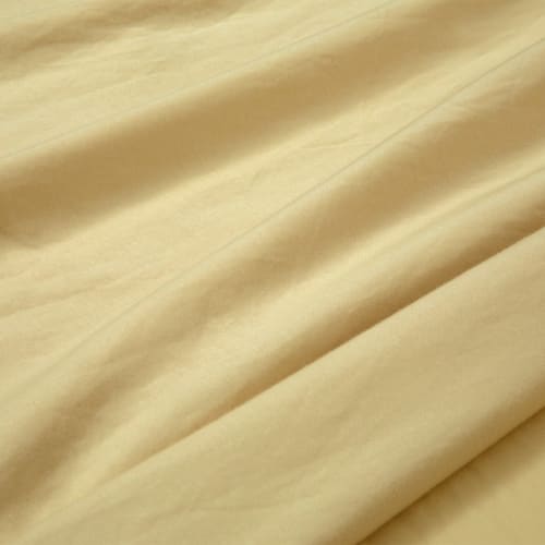 Drap plat Coton Jaune 270x310 cm - DODO STUDIO