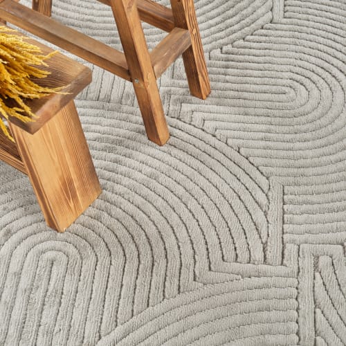 SURYA Tapis Extérieur Terrasse Salon Cuisine Hygge Design Effet