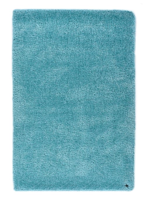 Tappeto da bagno in cotone pelo lungo verde cachi 60x100 Ole