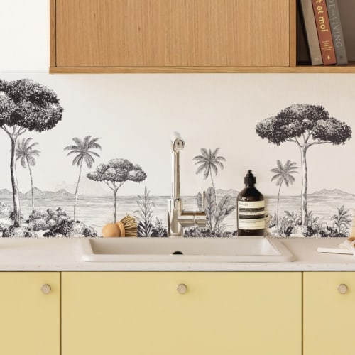 Panel de pared - salpicadero de cocina l120cm×a50cm TERRAZZO