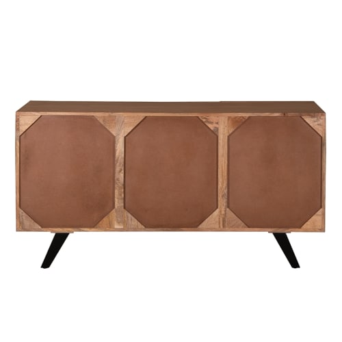 Credenza in legno di mango 3 ante