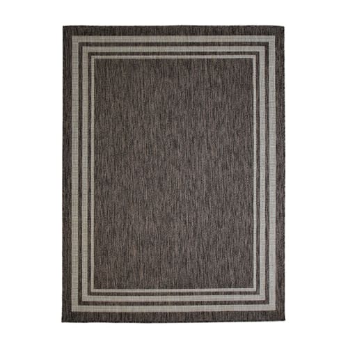 Tappeto grande in stile orientale intessuto jacquard beige 200x300