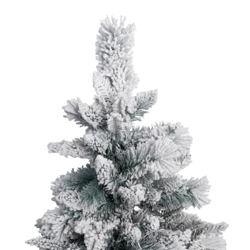 Albero di natale innevato in PE Effetto Realistico + Flock, 240 cm |  Maisons du Monde