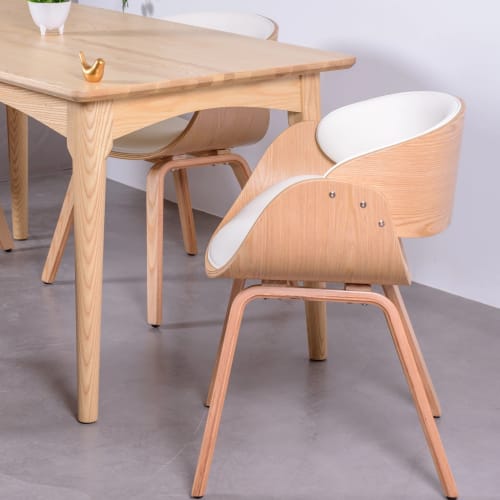 Silla de Oficina Burrow - Sillas oficina de madera - Mueble Design