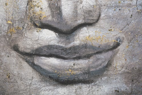 Quadro Buddha in meditazione 80x120