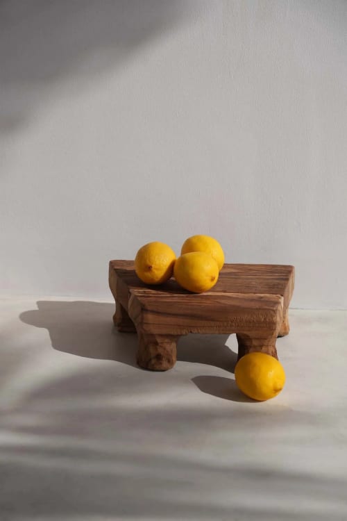 Mini Bowling En Bois – 30 X 10 Cm – Jeu De Bureau Naturel, 1 Balle Et 10 Quilles