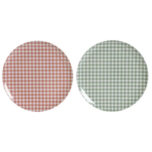 MamboCat Lot de 4 assiettes à pizza pour légumes et huile I 33 cm I MamboCat Lot de 4 assiettes à pizza pour légumes et huile I 33 cm I