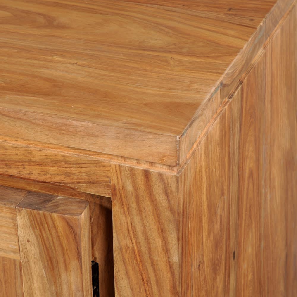 Buffet en bois de sheesham massif, L160 cm — vue 4