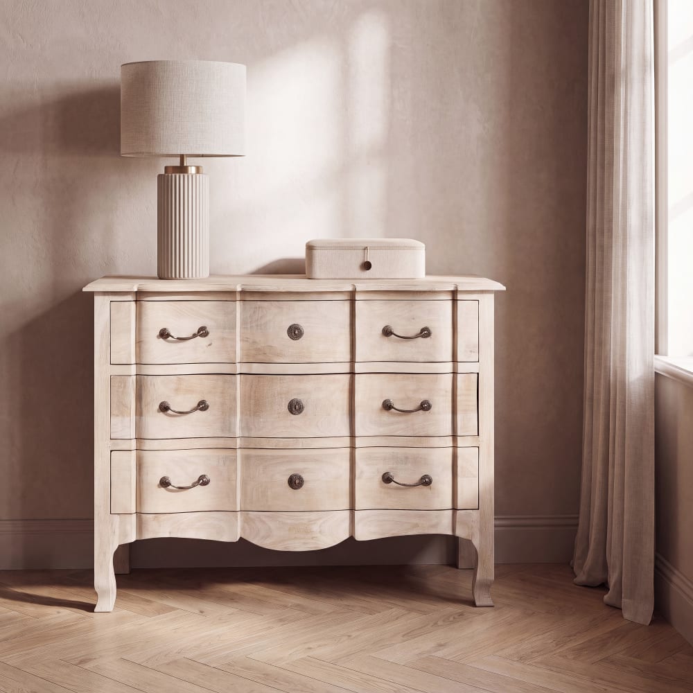 Commode en bois de manguier et d'acacia, L110 cm