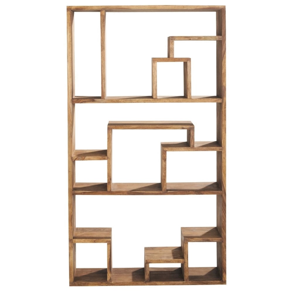 Étagère en bois de sheesham massif, L110 cm — vue 3