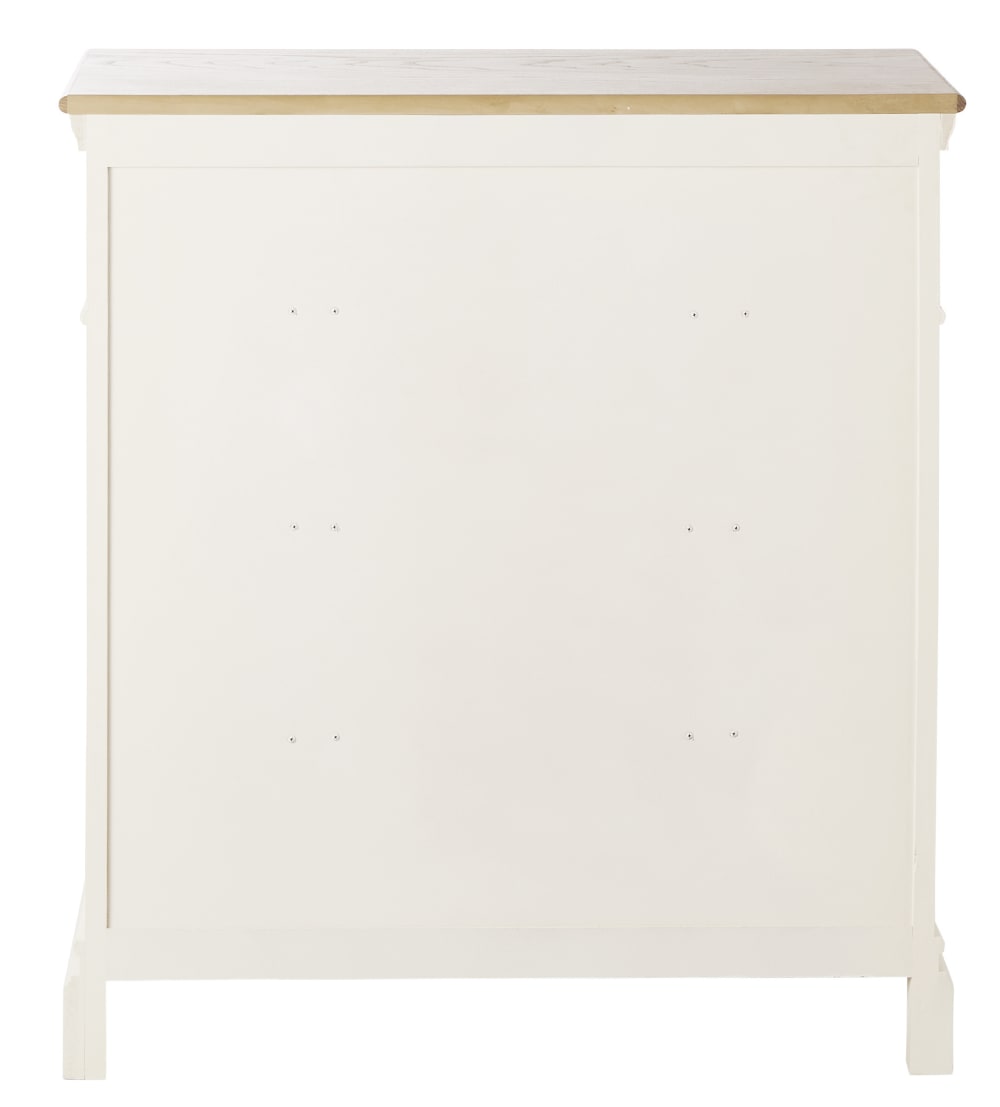 Commode haute beige crème, L86 cm — vue 4