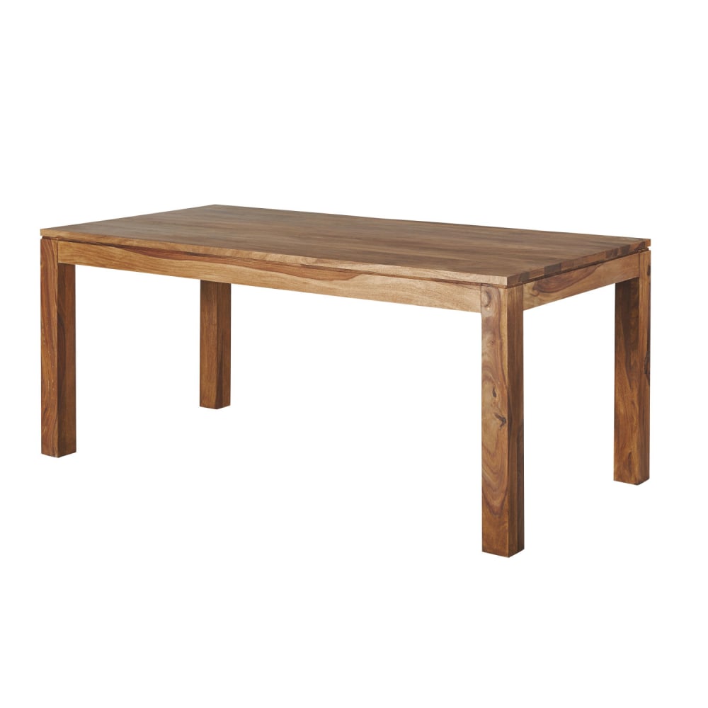 Table à manger en bois de sheesham massif, L180 cm — vue 4