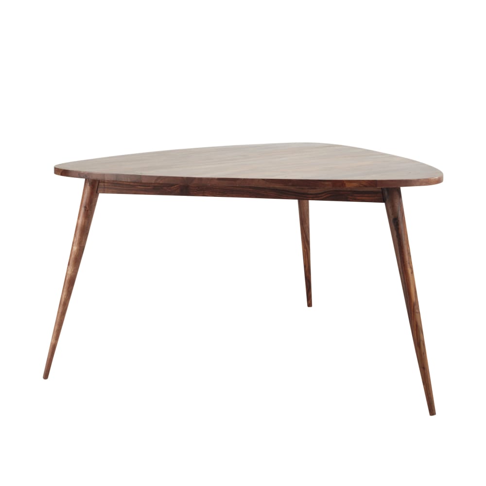 Table à manger en bois de sheesham massif, L136 cm — vue 3