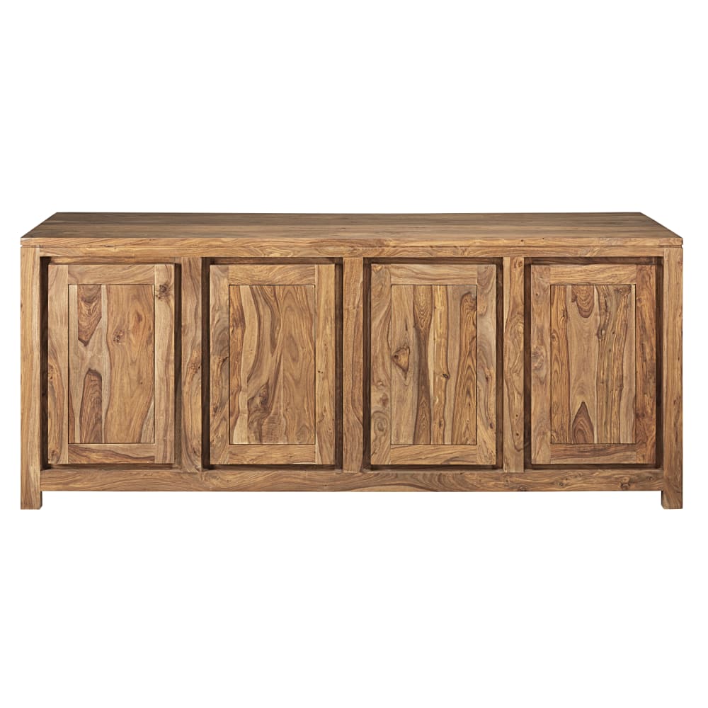 Buffet 4 portes en sheesham massif L204 - Maisons Du Monde