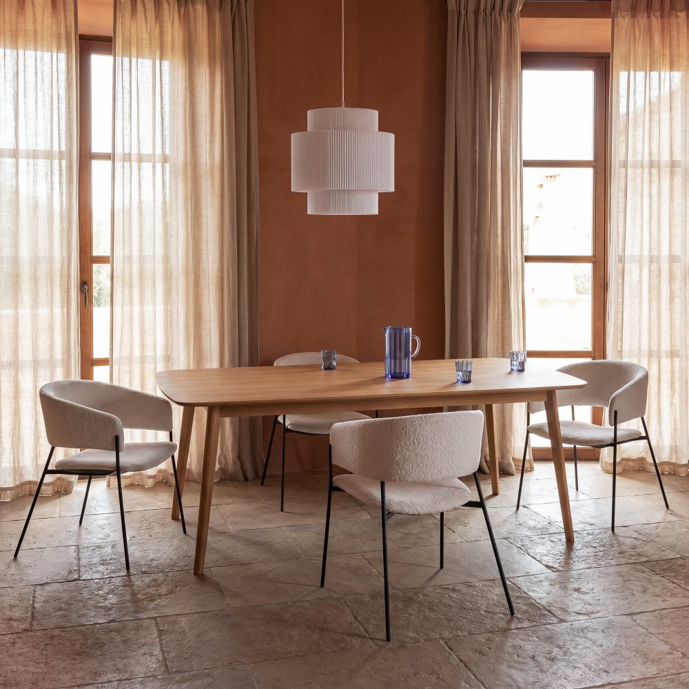 Table à manger extensible