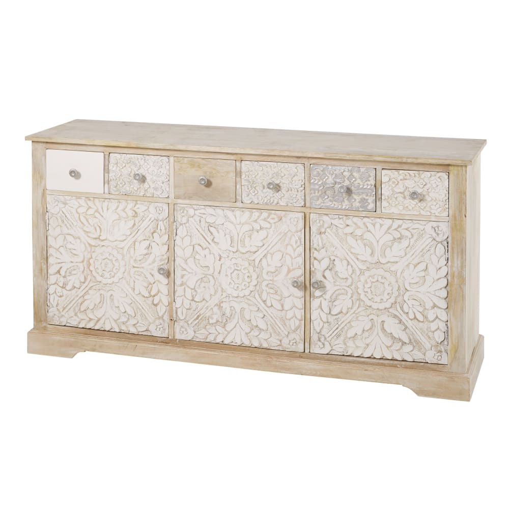 Sideboard aus massivem Mangoholz, 160 cm lang - Maisons Du Monde
