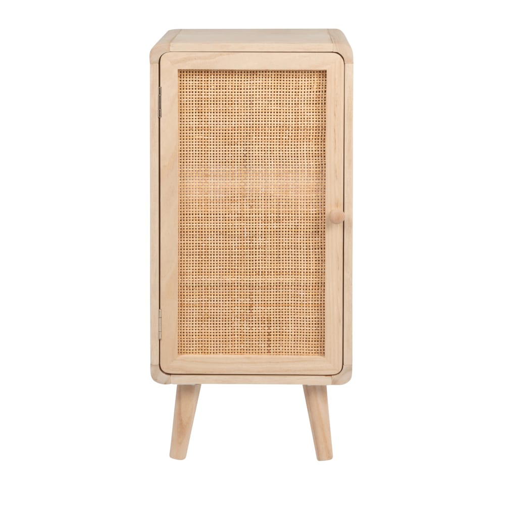 Petit meuble de rangement en cannage — vue 3