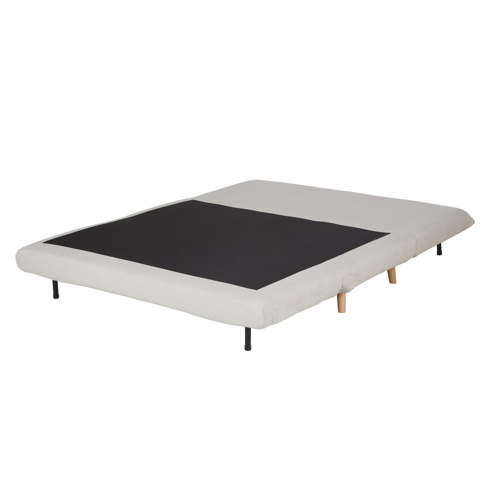 Canapé clic-clac 2 places beige — vue 4