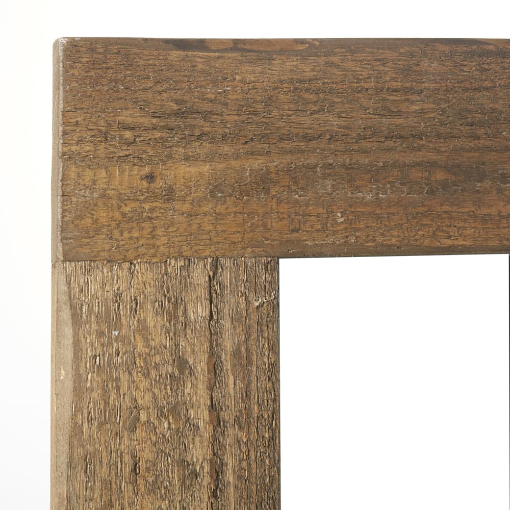 Grand miroir rectangulaire en bois de pin, 80x165 cm — vue 4