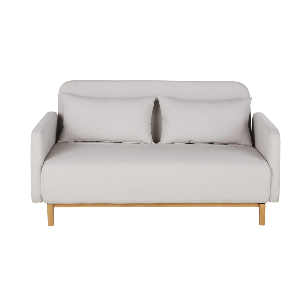 Beige 2/3-zits click-clack bank - Maisons Du Monde