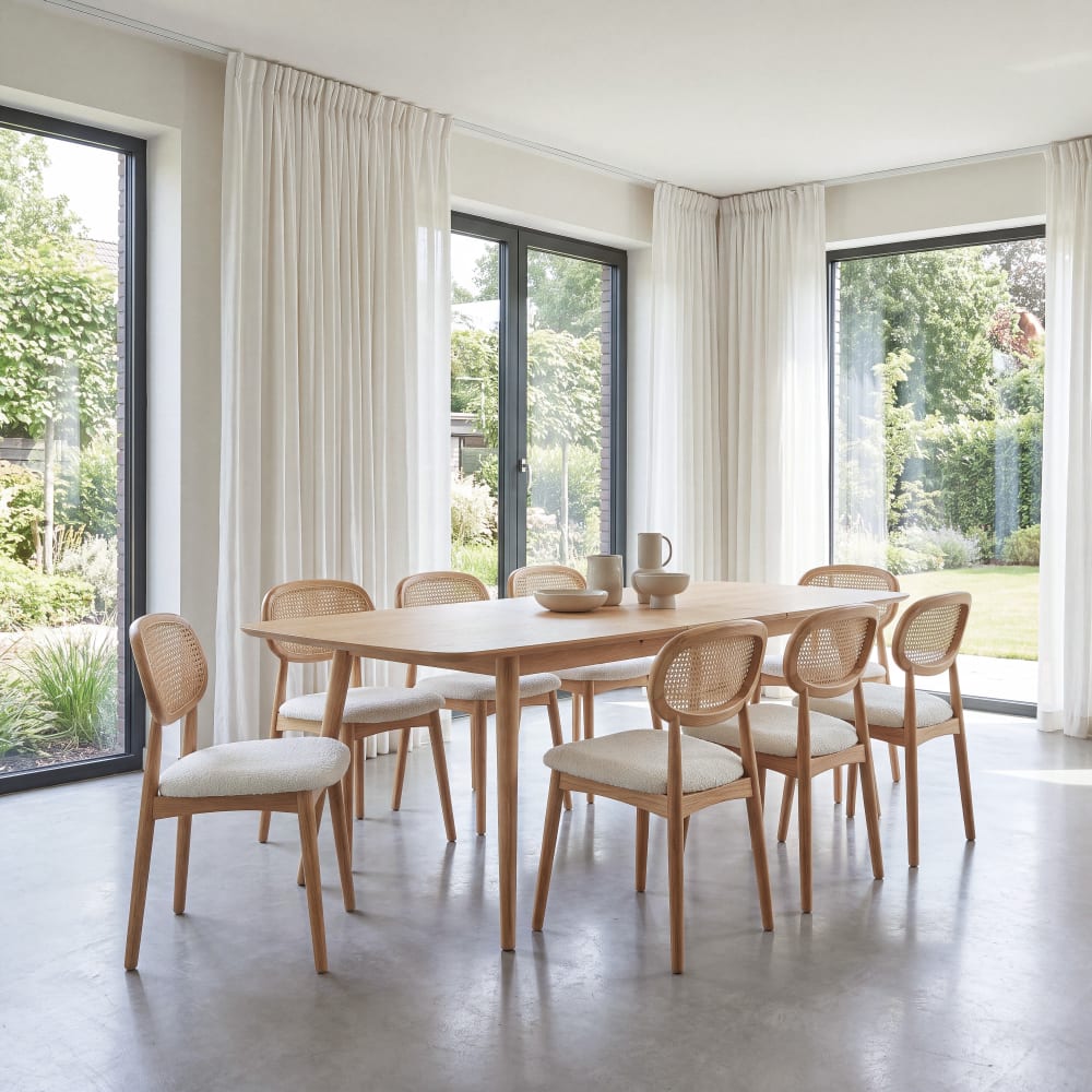 Table à manger extensible 8/12 personnes L180/270