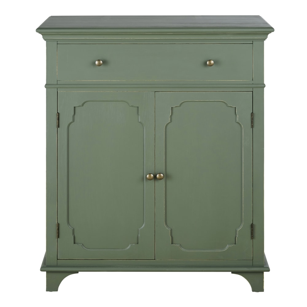 Buffet 2 portes 1 tiroir vert kaki L85 — vue 3