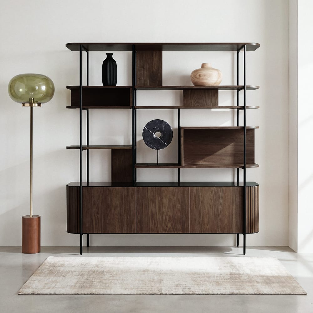 Bibliothèque destructurée, L180 cm