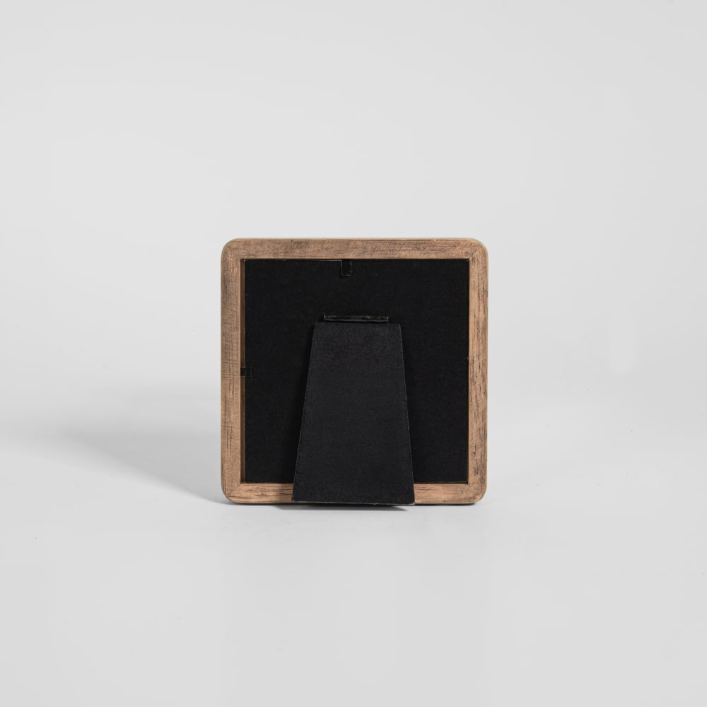 Cadre photo en bois d'hévéa, format 12x12 cm - Maisons du Monde