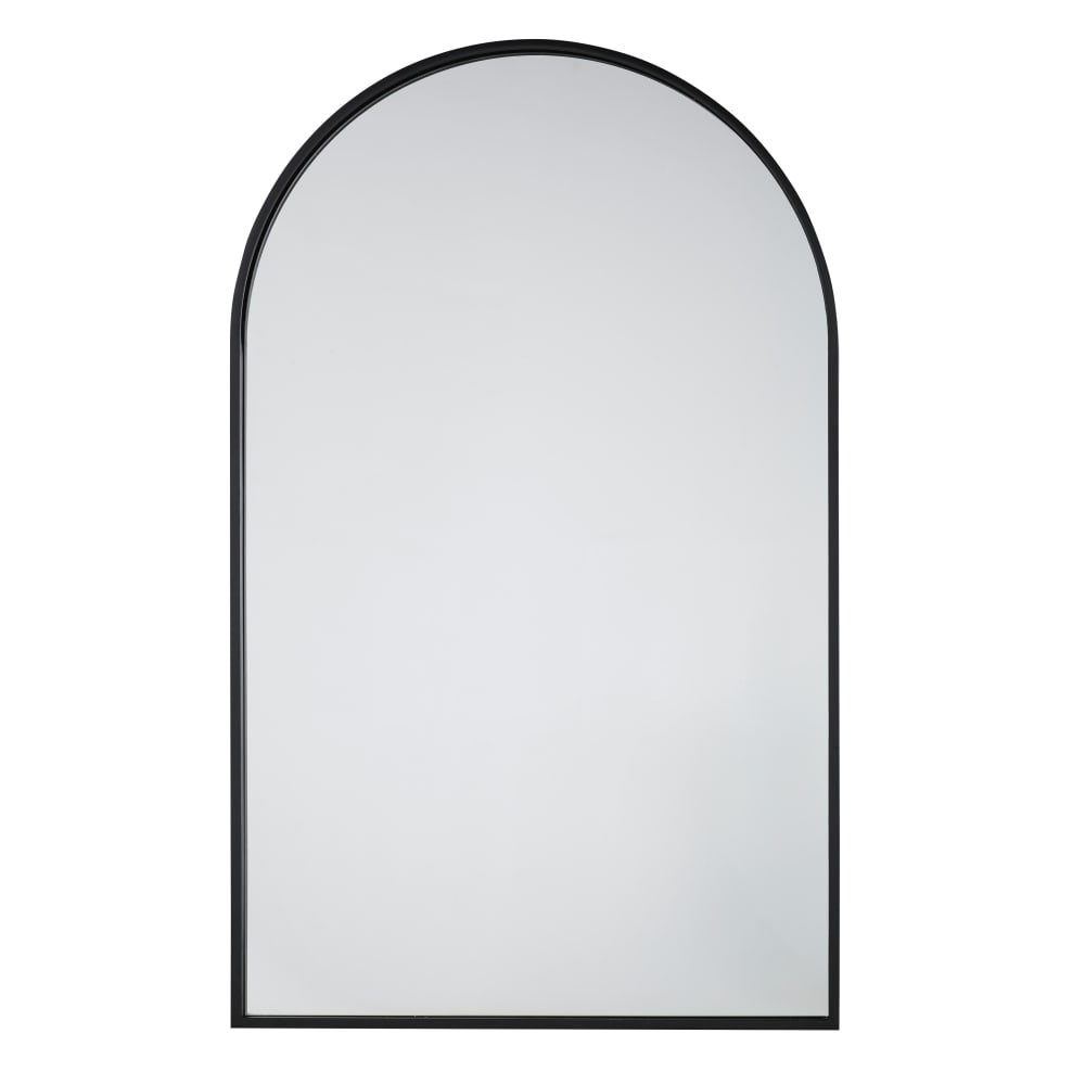 Grand miroir en aluminium noir, 110x180 cm — vue 3