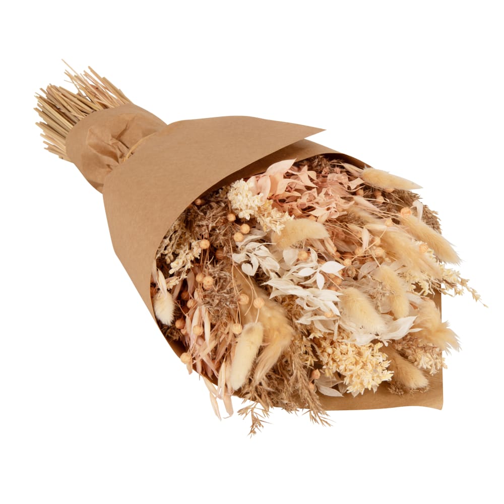 Gedroogd beige bloemenboeket - Maisons Du Monde
